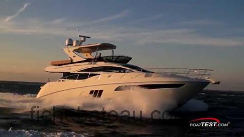 Sea Ray 590 Fly Fiche technique 